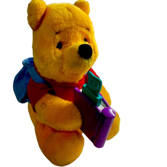 Pooh Story Reader Toy Talking 12” Plush Winnie the Pooh Bear - Picture 1 of 13